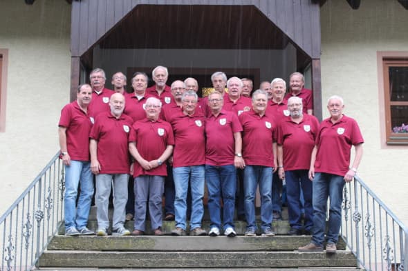 Gruppenfoto der Alten Ritter